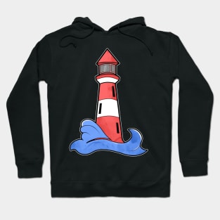 Lighthouse Waves Hoodie